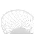 ARMCHAIR ARIADNE FK8001.31 WHITE POLYPROPYLENE-WHITE METAL LEGS 62x54x81Hcm. ARMCHAIR ARIADNE FK8001.31 WHITE POLYPROPYLENE-WHITE METAL LEGS 62x54x81Hcm.