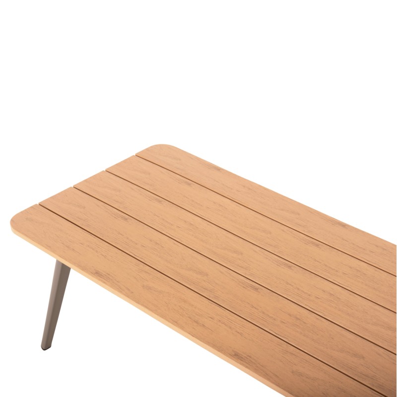 OUTDOOR CORNER LOUNGE SET MAERLY FK6140.03 ALUMINUM & CUSHIONS IN CHAMPAGNE COLOR-BEIGE SYNTHETIC ROPE OUTDOOR CORNER LOUNGE SET MAERLY FK6140.03 ALUMINUM & CUSHIONS IN CHAMPAGNE COLOR-BEIGE SYNTHETIC ROPE