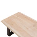 COFFEE TABLE SOFIA SLIM FK8502.21 ACACIA WOOD IN LIGHT NATURAL COLOR 115x65x41Hcm.