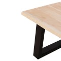 COFFEE TABLE SOFIA SLIM FK8502.21 ACACIA WOOD IN LIGHT NATURAL COLOR 115x65x41Hcm.