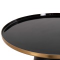 COFFEE TABLES 2PCS BENG FK9920 ENAMELED METAL TOP-MAT BASE-BLACK Φ50 & Φ40 cm. COFFEE TABLES 2PCS BENG FK9920 ENAMELED METAL TOP-MAT BASE-BLACK Φ50 & Φ40 cm.