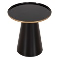 COFFEE TABLES 2PCS BENG FK9920 ENAMELED METAL TOP-MAT BASE-BLACK Φ50 & Φ40 cm. COFFEE TABLES 2PCS BENG FK9920 ENAMELED METAL TOP-MAT BASE-BLACK Φ50 & Φ40 cm.