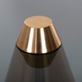 COFFEE TABLES 2PCS REBEN FK9919 METAL IN GOLD-BLACK GLASS TOP Φ80 & Φ60 cm. COFFEE TABLES 2PCS REBEN FK9919 METAL IN GOLD-BLACK GLASS TOP Φ80 & Φ60 cm.