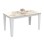 KITCHEN TABLE BORIS FK18220.01 MELAMINE IN WHITE MARBLE-WHITE COLORING