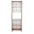 KITCHEN FURNITURE/CABINET RAD FK18196.04 MELAMINE IN NATURAL COLOR-WHITE 55,5x32x165Hcm. KITCHEN FURNITURE/CABINET RAD FK18196.04 MELAMINE IN NATURAL COLOR-WHITE 55,5x32x165Hcm.