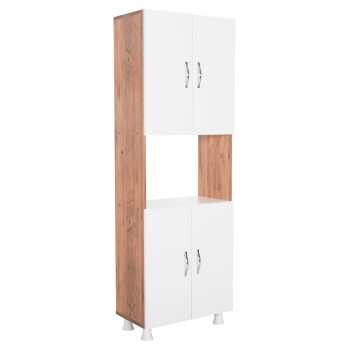 KITCHEN FURNITURE/CABINET RAD FK18196.04 MELAMINE IN NATURAL COLOR-WHITE 55,5x32x165Hcm.