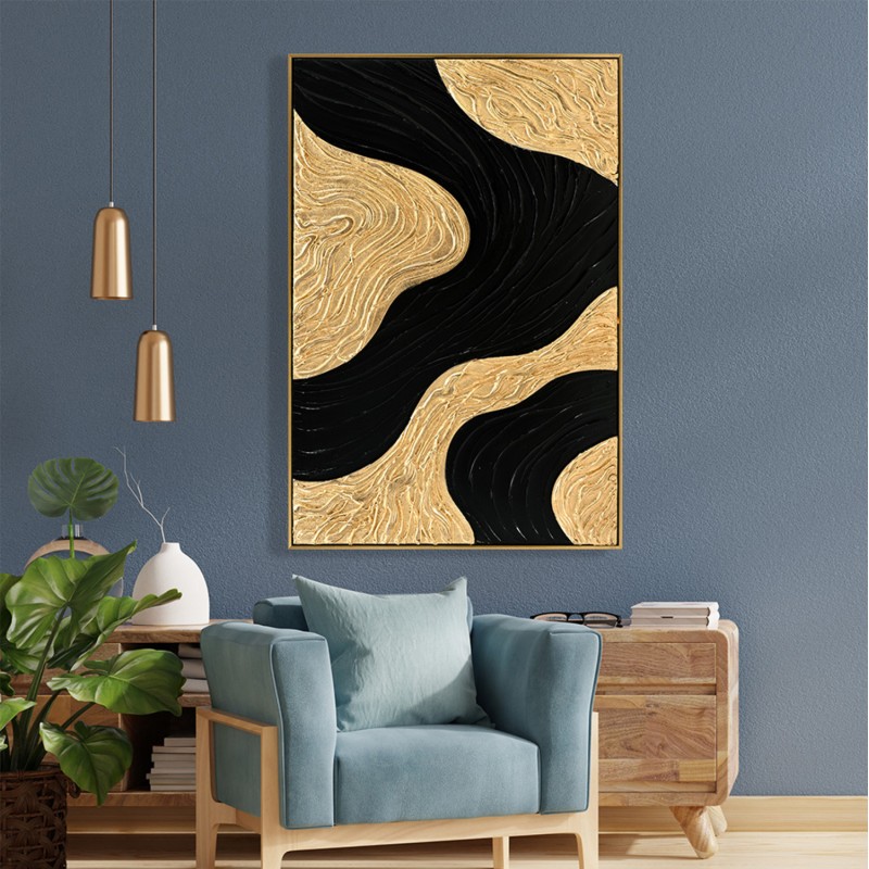 WALL PAINTING 3D SEDIMENT FK4548.02 BEIGE PS FRAME-HANDMADE SHAPES 62x4,5Χ92Hcm. WALL PAINTING 3D SEDIMENT FK4548.02 BEIGE PS FRAME-HANDMADE SHAPES 62x4,5Χ92Hcm.