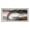 WALL PAINTING FK4538 WITH BLACK PS FRAME-CANVAS WITH ABSTRACT IMAGE 72x4,5x142Hcm.