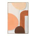 WALL PAINTING 3D FLUO FK4543.01 WITH BEIGE PS FRAME-HANDMADE SHAPES 60x4,5Χ90Hcm. WALL PAINTING 3D FLUO FK4543.01 WITH BEIGE PS FRAME-HANDMADE SHAPES 60x4,5Χ90Hcm.
