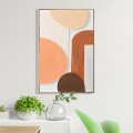 WALL PAINTING 3D FLUO FK4543.01 WITH BEIGE PS FRAME-HANDMADE SHAPES 60x4,5Χ90Hcm. WALL PAINTING 3D FLUO FK4543.01 WITH BEIGE PS FRAME-HANDMADE SHAPES 60x4,5Χ90Hcm.