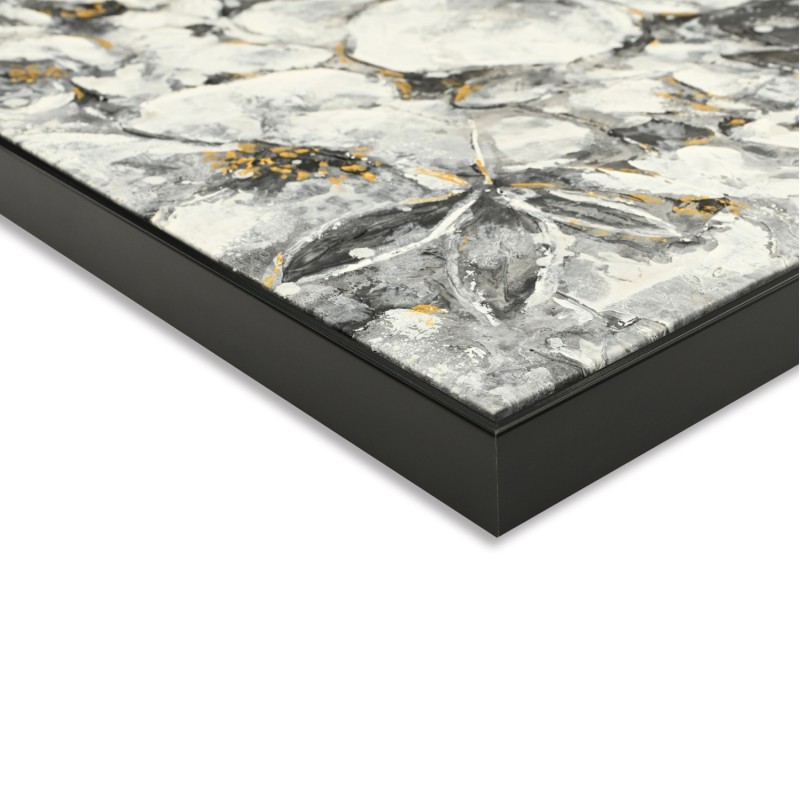 WALL PAINTING MARIP FK4545 BLACK PS FRAME-PRINTED CANVAS 92x4,5x122Hcm. WALL PAINTING MARIP FK4545 BLACK PS FRAME-PRINTED CANVAS 92x4,5x122Hcm.