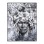 WALL PAINTING MARIP FK4545 BLACK PS FRAME-PRINTED CANVAS 92x4,5x122Hcm.