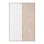 WALL PAINTING SHON FK4558 WITH BEIGE PS FRAME-CANVAS IN BEIGE & WHITE 62x4,5x92Hcm.