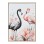 WALL PAINTING FLAMINGOS FK4562 BEIGE PS FRAME-PRINTED CANVAS 52.5x2.8x72.5Hcm.