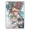 WALL PAINTING ONNANOKO FK4564 BLACK PS FRAME-PRINTED CANVAS WOMAN'S FACE WITH FEATHERS 82x4,5x122Hcm.