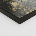 WALL PAINTING SEDIMENT FK4576 BLACK PS FRAME-CANVAS 142x4.5x72Hcm. WALL PAINTING SEDIMENT FK4576 BLACK PS FRAME-CANVAS 142x4.5x72Hcm.