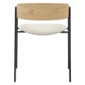 DINING CHAIR KORIN FK9975.01 METAL-BEIGE FABRIC-PLYWOOD 54x51x72,5Hcm. DINING CHAIR KORIN FK9975.01 METAL-BEIGE FABRIC-PLYWOOD 54x51x72,5Hcm.