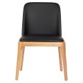 DINING CHAIR FURLAN FK9944.01 RUBBERWOOD-BLACK PU 54,5x58x86Hcm. DINING CHAIR FURLAN FK9944.01 RUBBERWOOD-BLACK PU 54,5x58x86Hcm.