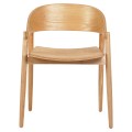 DINING CHAIR CANOP FK9950.01 ASHWOOD IN LIGHT OAK COLOR 56,5x61x74Hcm.