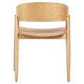 DINING CHAIR CANOP FK9950.01 ASHWOOD IN LIGHT OAK COLOR 56,5x61x74Hcm.