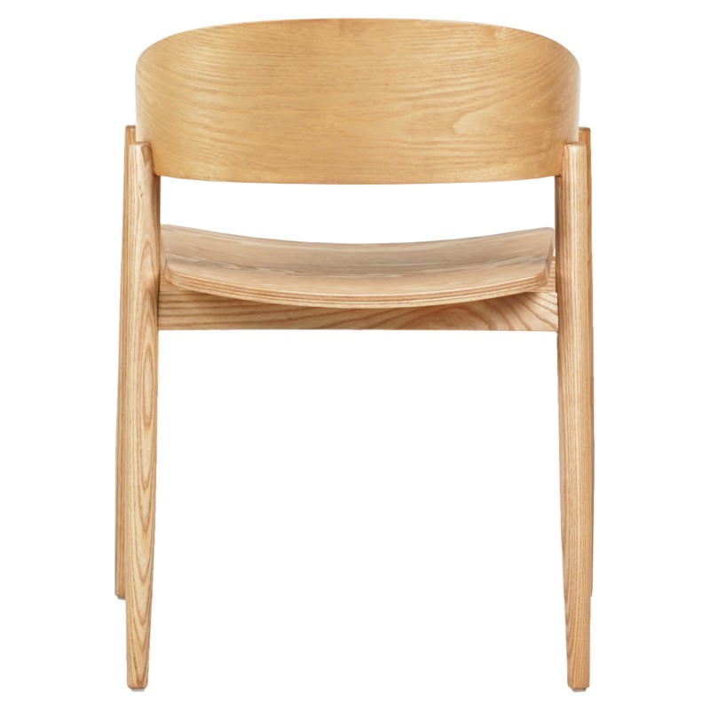 DINING CHAIR CANOP FK9950.01 ASHWOOD IN LIGHT OAK COLOR 56,5x61x74Hcm.