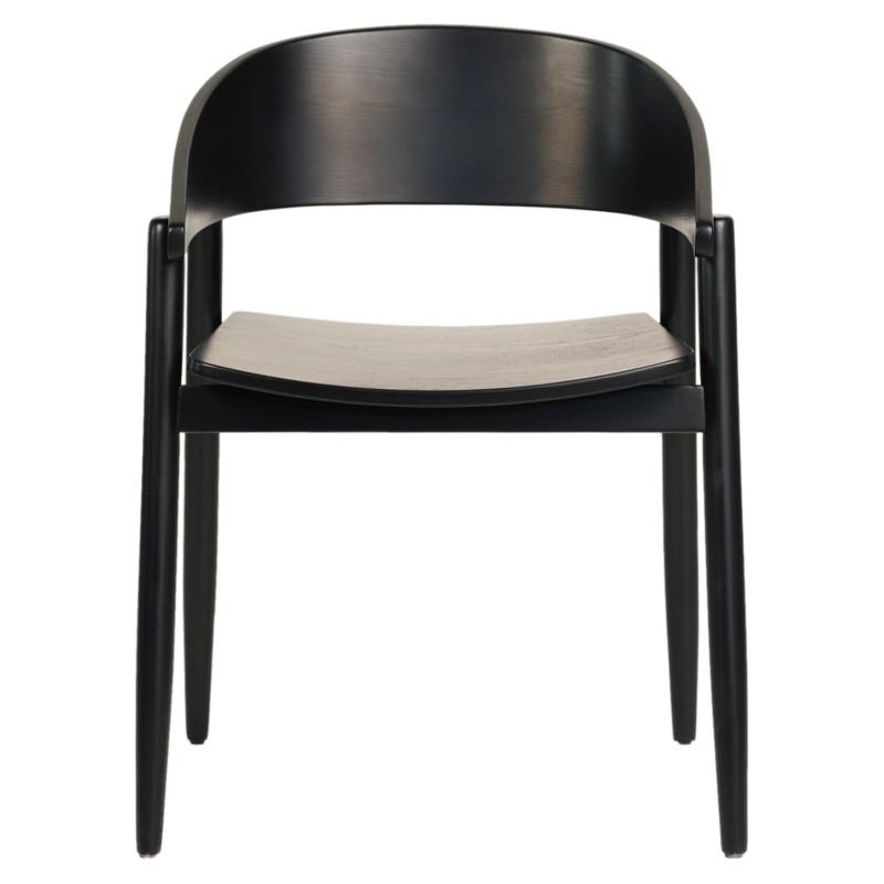 DINING CHAIR CANOP FK9950.02 ASHWOOD IN BLACK COLOR 56,5x61x74Hcm. DINING CHAIR CANOP FK9950.02 ASHWOOD IN BLACK COLOR 56,5x61x74Hcm.