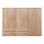 WARDROBE REINA FK21062.02 6-LEAF WITH 4 DRAWERS-MELAMINE IN SONAMA COLOR 240x43x181Hcm.