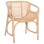 ARMCHAIR MEL FK9954.01 NATURAL RATTAN 62x57,5x79,5Hcm.