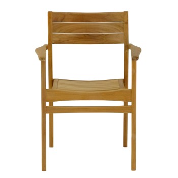 ARMCHAIR BOZZY FK9935 SOLID TEAK WOOD IN NATURAL 58x61x80.5H ARMCHAIR BOZZY FK9935 SOLID TEAK WOOD IN NATURAL 58x61x80.5H