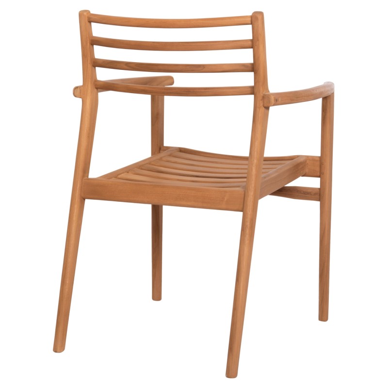 ARMCHAIR MOOSEN FK9936 SOLID TEAK WOOD IN NATURAL 59x60x78.5H ARMCHAIR MOOSEN FK9936 SOLID TEAK WOOD IN NATURAL 59x60x78.5H