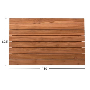 TABLETOP RECTANGULAR FK6138 SOLID TEAK WOOD IN NATURAL COLOR 130x80.5x2.5(thickness)cm. TABLETOP RECTANGULAR FK6138 SOLID TEAK WOOD IN NATURAL COLOR 130x80.5x2.5(thickness)cm.