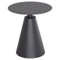 OUTDOOR ROUND SIDE TABLE SERA FK6270.01 ALUMINUM IN GREY Φ50x56Hcm. OUTDOOR ROUND SIDE TABLE SERA FK6270.01 ALUMINUM IN GREY Φ50x56Hcm.