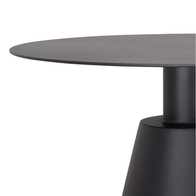 OUTDOOR ROUND SIDE TABLE SERA FK6270.01 ALUMINUM IN GREY Φ50x56Hcm. OUTDOOR ROUND SIDE TABLE SERA FK6270.01 ALUMINUM IN GREY Φ50x56Hcm.