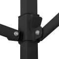 GAZEBO MATTHEW FK6312 FOLDABLE-METAL BLACK FRAME-WHITE SHADE 300x600x310Hcm GAZEBO MATTHEW FK6312 FOLDABLE-METAL BLACK FRAME-WHITE SHADE 300x600x310Hcm