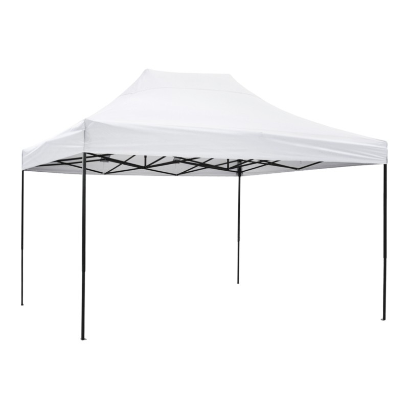 GAZEBO MATTHEW FK6311 FOLDABLE-METAL BLACK FRAME-WHITE SHADE 3x4.5x3.10FK GAZEBO MATTHEW FK6311 FOLDABLE-METAL BLACK FRAME-WHITE SHADE 3x4.5x3.10FK