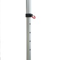 GAZEBO HEAVY-DUTY CRESSEN FK6305 FOLDABLE-ALUMINUM SILVER FRAME-WHITE SHADES 3x3x3,4FK GAZEBO HEAVY-DUTY CRESSEN FK6305 FOLDABLE-ALUMINUM SILVER FRAME-WHITE SHADES 3x3x3,4FK