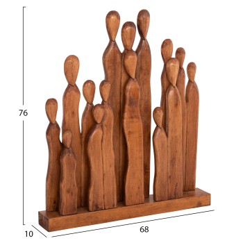 TABLE DECORATION PRIMATE FK4415 ALBASIA WOOD 68x10x76Hcm. TABLE DECORATION PRIMATE FK4415 ALBASIA WOOD 68x10x76Hcm.