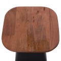 COFFEE TABLES 2PCS VAIOLA FK9998 MANGO WOOD TOP-METAL BLACK BASES 40x40 & 50x50 cm. COFFEE TABLES 2PCS VAIOLA FK9998 MANGO WOOD TOP-METAL BLACK BASES 40x40 & 50x50 cm.