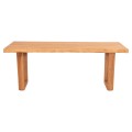 DINING TABLE LEOPOLD FK9933.01 SOLID TEAK WOOD- NATURAL COLOR 200.5x107x76Hcm. DINING TABLE LEOPOLD FK9933.01 SOLID TEAK WOOD- NATURAL COLOR 200.5x107x76Hcm.