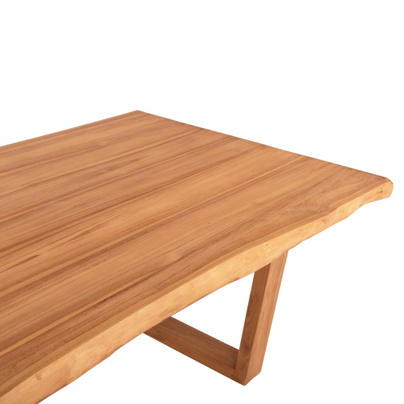 DINING TABLE LEOPOLD FK9933.01 SOLID TEAK WOOD- NATURAL COLOR 200.5x107x76Hcm. DINING TABLE LEOPOLD FK9933.01 SOLID TEAK WOOD- NATURAL COLOR 200.5x107x76Hcm.