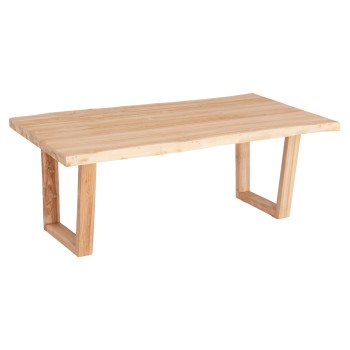 DINING TABLE LEOPOLD FK9933.02 SOLID TEAK WOOD-LIGHT NATURAL COLOR 200,5x107x76Hcm.