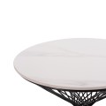 SIDE TABLE GRESAM FK18039.01 CERAMIC TOP-METAL BASE Φ50x44Hcm. SIDE TABLE GRESAM FK18039.01 CERAMIC TOP-METAL BASE Φ50x44Hcm.