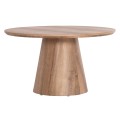 COFFEE TABLE KARAN FK18028 MDF IN NATURAL WOOD COLOR Φ80x45,5Hcm. COFFEE TABLE KARAN FK18028 MDF IN NATURAL WOOD COLOR Φ80x45,5Hcm.