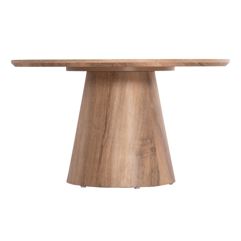 COFFEE TABLE KARAN FK18028 MDF IN NATURAL WOOD COLOR Φ80x45,5Hcm. COFFEE TABLE KARAN FK18028 MDF IN NATURAL WOOD COLOR Φ80x45,5Hcm.