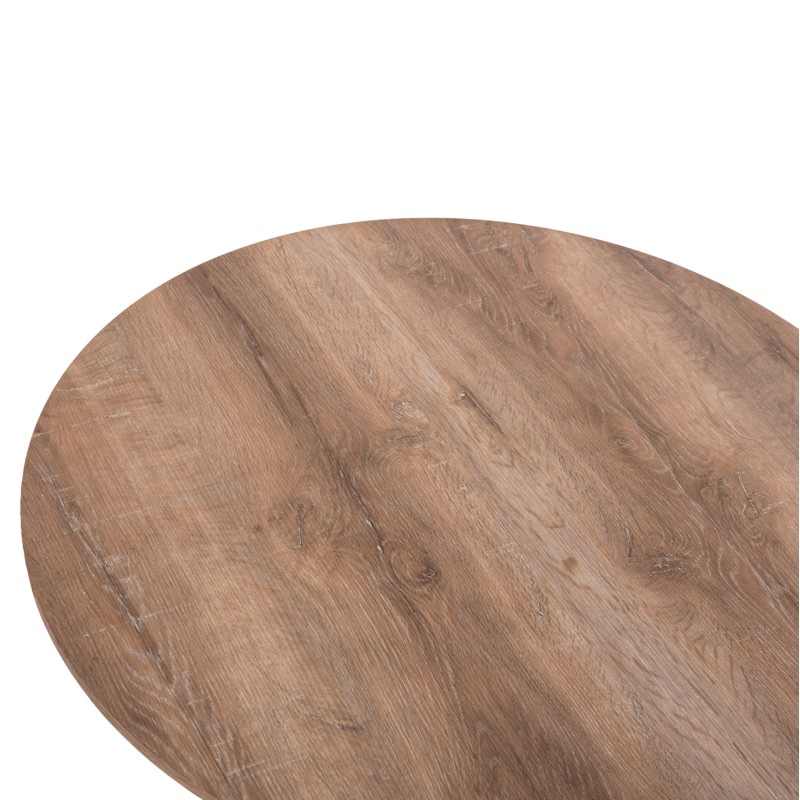 COFFEE TABLE KARAN FK18028 MDF IN NATURAL WOOD COLOR Φ80x45,5Hcm. COFFEE TABLE KARAN FK18028 MDF IN NATURAL WOOD COLOR Φ80x45,5Hcm.
