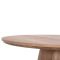 COFFEE TABLE KARAN FK18028 MDF IN NATURAL WOOD COLOR Φ80x45,5Hcm. COFFEE TABLE KARAN FK18028 MDF IN NATURAL WOOD COLOR Φ80x45,5Hcm.