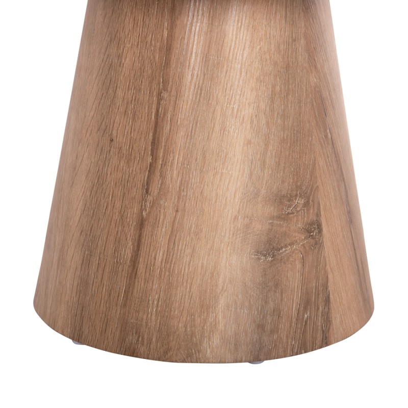 COFFEE TABLE KARAN FK18028 MDF IN NATURAL WOOD COLOR Φ80x45,5Hcm. COFFEE TABLE KARAN FK18028 MDF IN NATURAL WOOD COLOR Φ80x45,5Hcm.