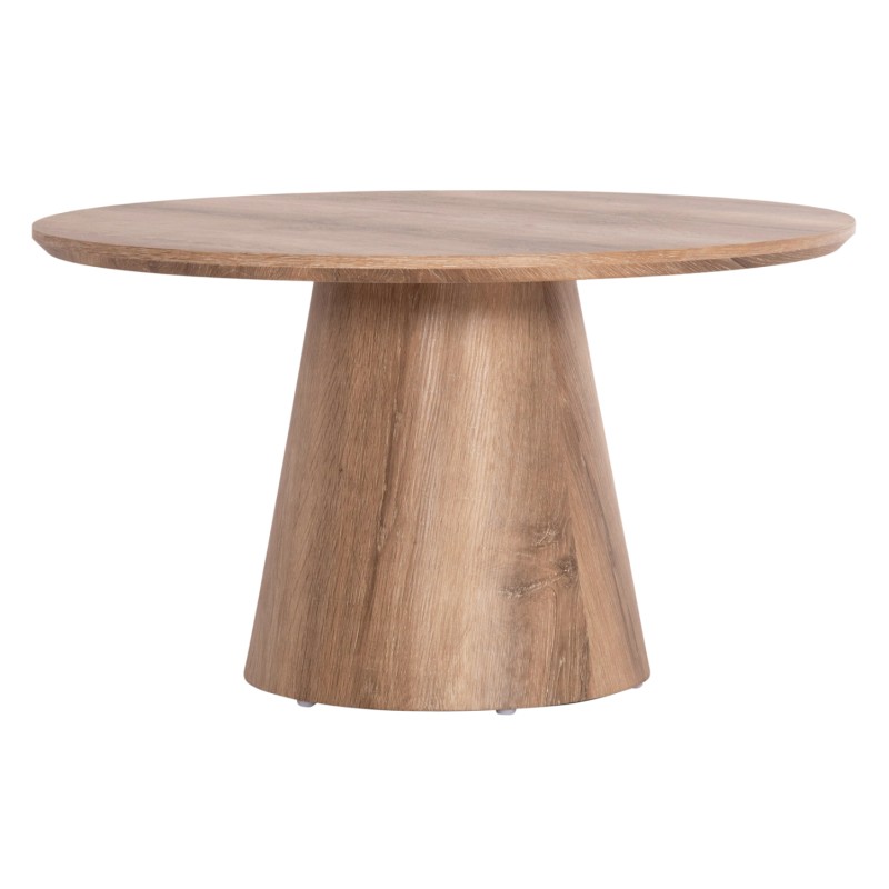 COFFEE TABLE KARAN FK18028 MDF IN NATURAL WOOD COLOR Φ80x45,5Hcm. COFFEE TABLE KARAN FK18028 MDF IN NATURAL WOOD COLOR Φ80x45,5Hcm.