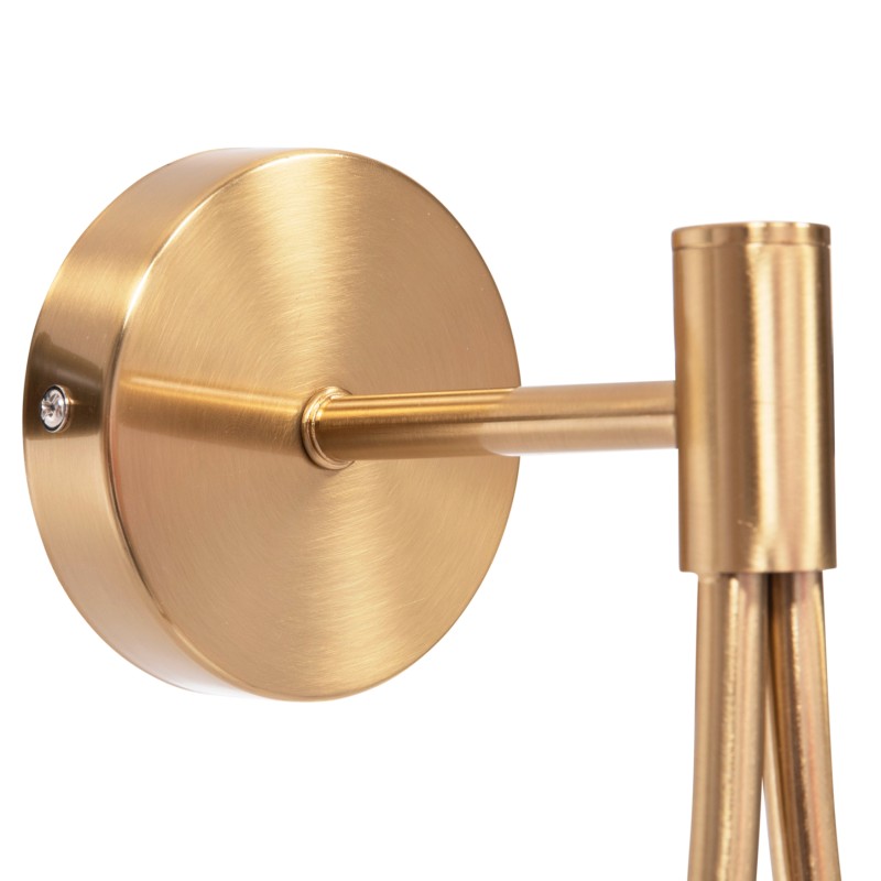 WALL SCONCE BAIS FK4472 GOLD WITH GLASS SPHERE [E27] 21x21x44Hcm.