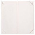 WALL DECOR PANEL SQUARE SERIES SANTORINI FK4507 MDF IN OFF-WHITE COLOR 80x4(thickness)x80Hcm. WALL DECOR PANEL SQUARE SERIES SANTORINI FK4507 MDF IN OFF-WHITE COLOR 80x4(thickness)x80Hcm.